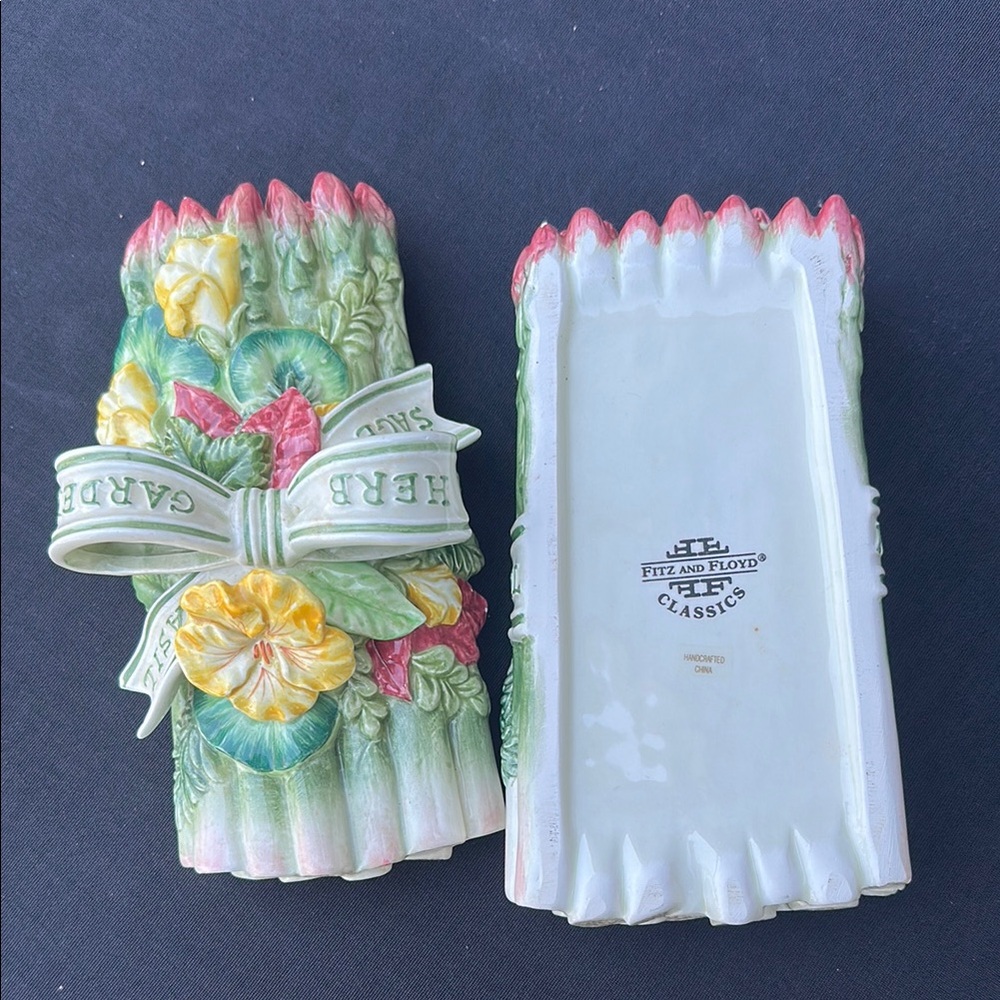 Decorative Ceramic Asparagus Bundle